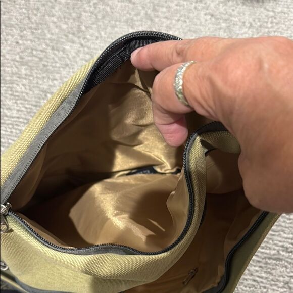 Meru Tan Sling Bag for Men - Picture 3 of 4